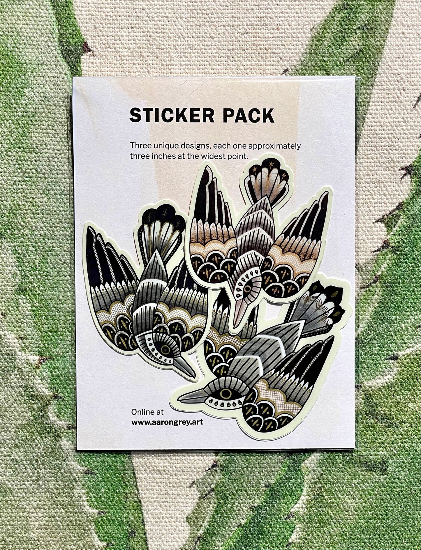 Crow Sticker Pack — 018, 020, 025