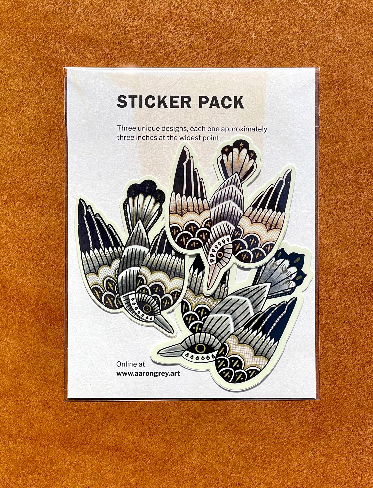 Crow Sticker Pack — 018, 020, 025